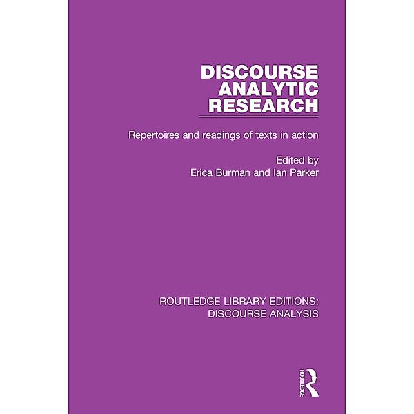 Discourse Analytic Research