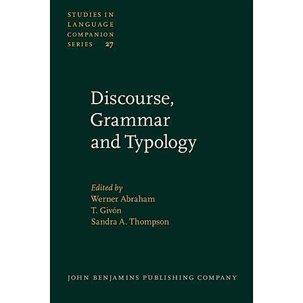 Discourse, Grammar and Typology