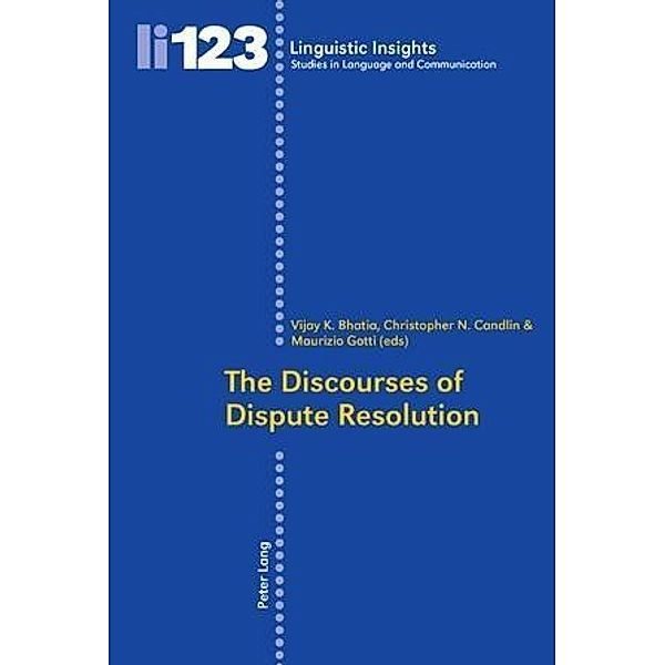 Discourses of Dispute Resolution