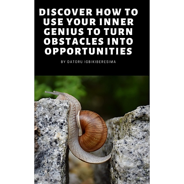 Discover How To Use Your Inner Genius To Turn Obstacles into Opportunities, Datoru Igbikiberesima