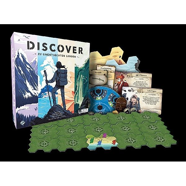 Fantasy Flight Games, Asmodee Discover: Zu unentdeckten Landen (Spiel)