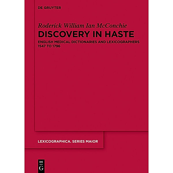 Discovery in Haste, Roderick McConchie