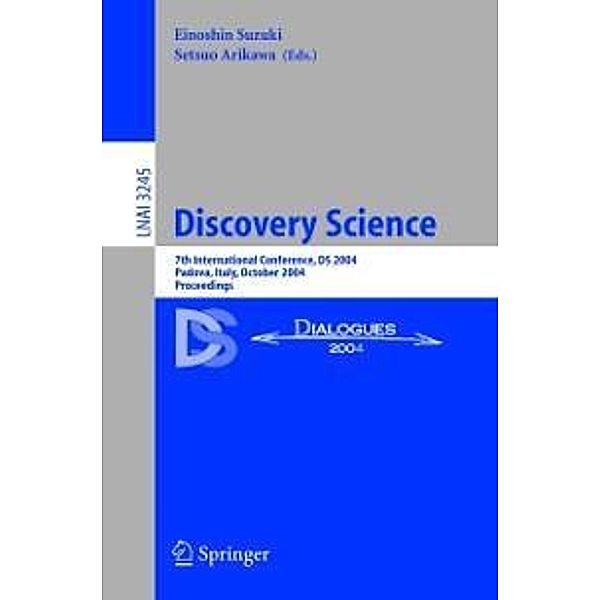 Discovery Science / Lecture Notes in Computer Science Bd.3245