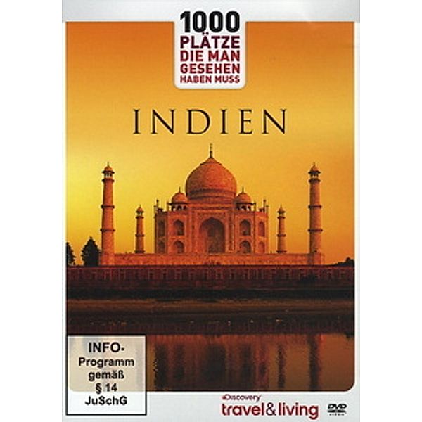 Discovery travel & living: Indien, DVD, Indien-1000 Plätze Die Man Gesehen Haben Muss