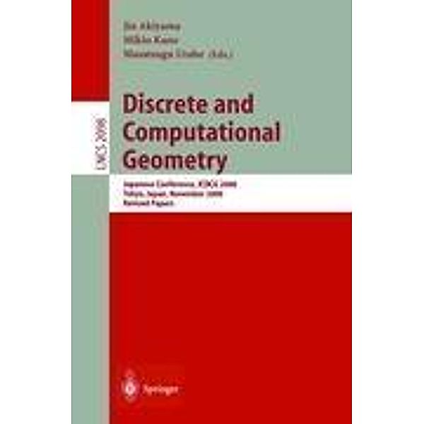 Discrete and Computational Geometry