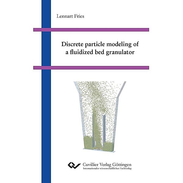 Discrete particle modeling of a fluidized bed granulator