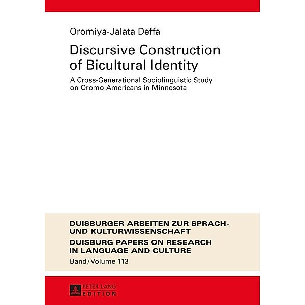 Discursive Construction of Bicultural Identity, Deffa Oromiya-Jalata Deffa