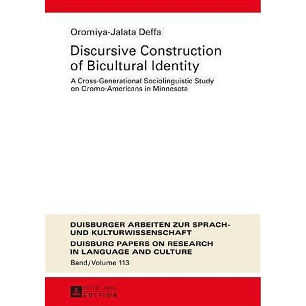 Discursive Construction of Bicultural Identity, Oromiya-Jalata Deffa