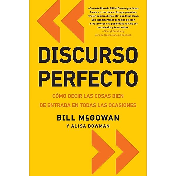 Discurso perfecto, Bill McGowan