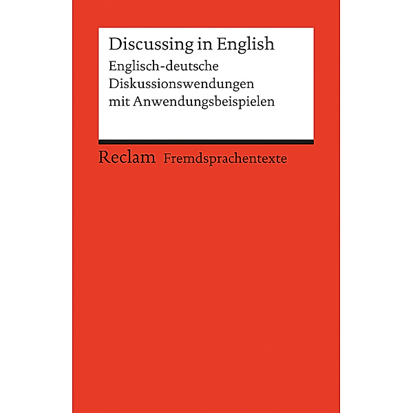 Discussing in English, Heinz-Otto Hohmann