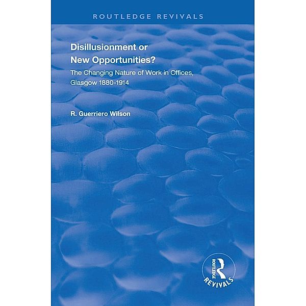 Disillusionment or New Opportunities?, R. Guerriero Wilson