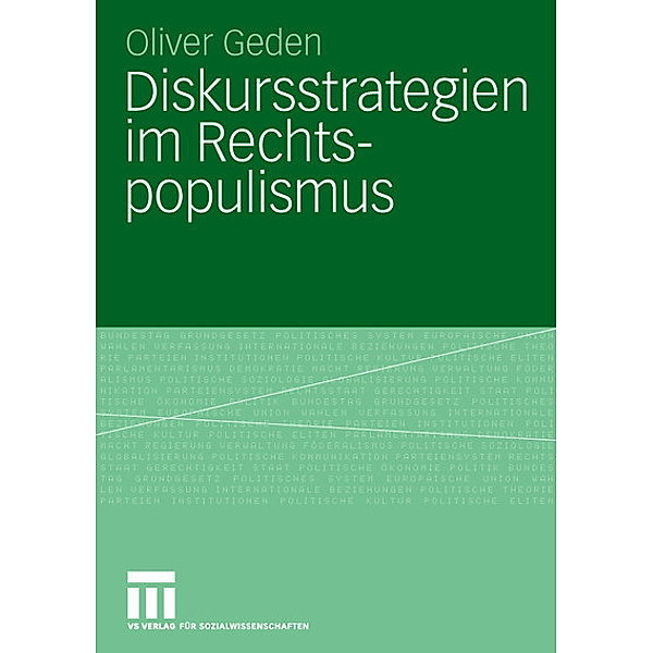 Diskursstrategien im Rechtspopulismus, Oliver Geden
