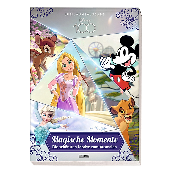 Disney 100: Magische Momente - Die schönsten Motive zum Ausmalen, Walt Disney, Panini