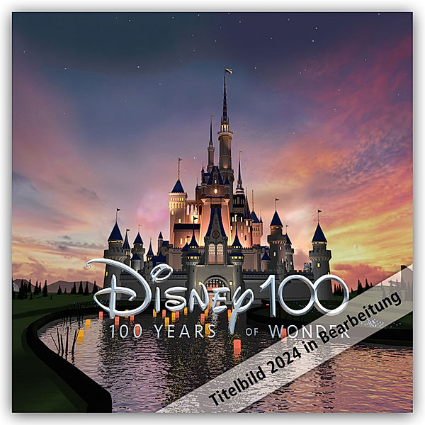 Disney 100 Years Special - Disney 100 Jahre Jubiläumskalender 2024 - Wandkalender, Danilo Promotion Ltd