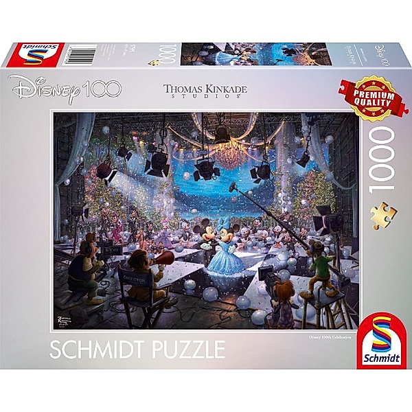 SCHMIDT SPIELE Disney, 100th (Puzzle), Thomas Kinkade