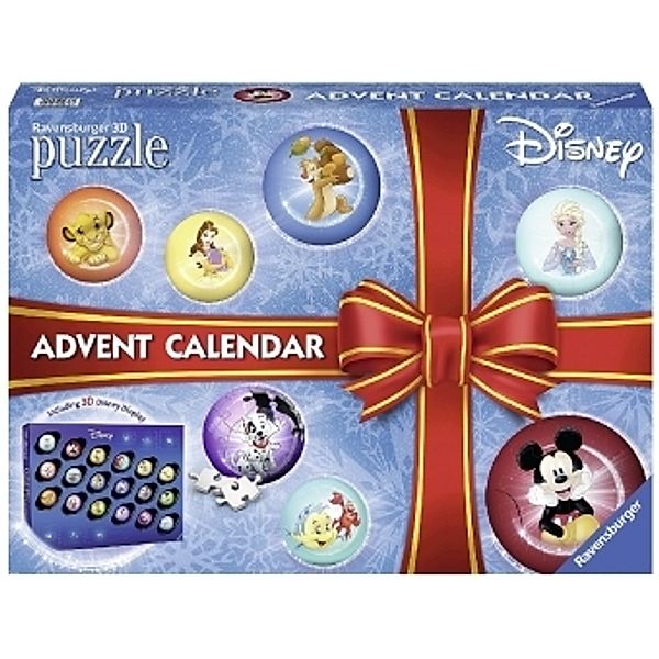 Disney Adventskalender (Kinderpuzzle)