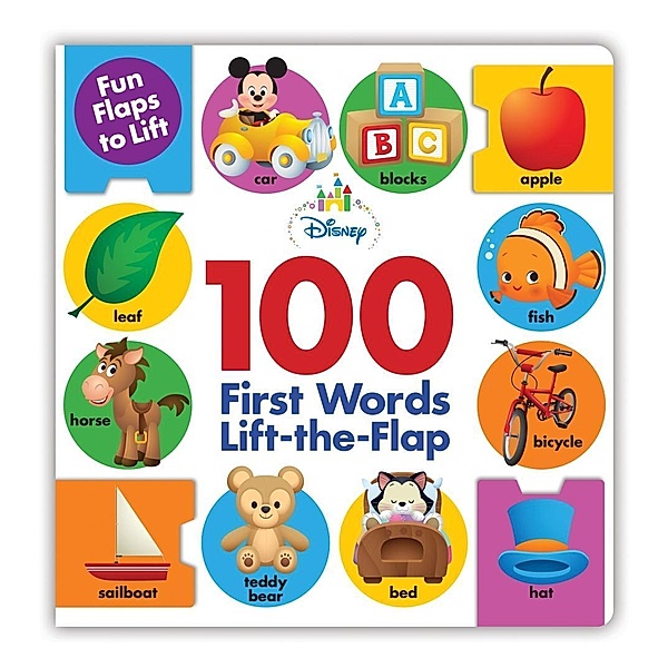 Disney Baby 100 First Words Lift-the-Flap