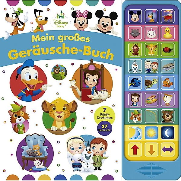 Disney Baby / Disney Baby - Mein großes Geräusche-Buch, 27-Button-Soundbuch