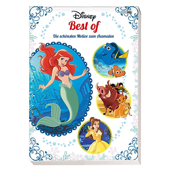 Disney Best of: Die schönsten Motive zum Ausmalen, Panini