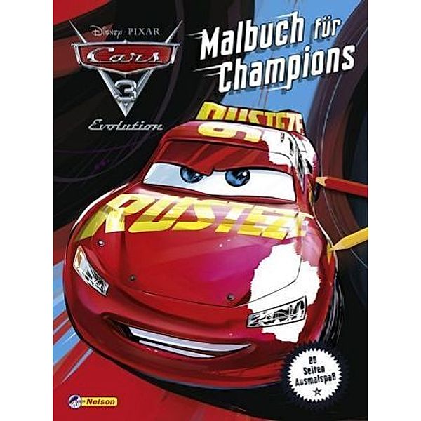 Disney Cars 3, Malbuch für Champions