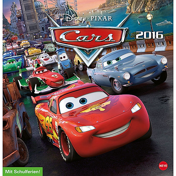 Disney Cars Posterkalender quadratisch 2016