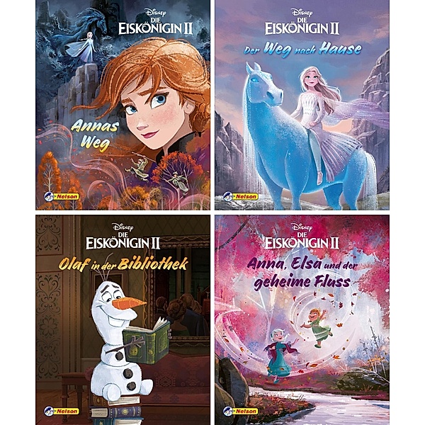 Disney Die Eiskönigin 2, 4 Hefte