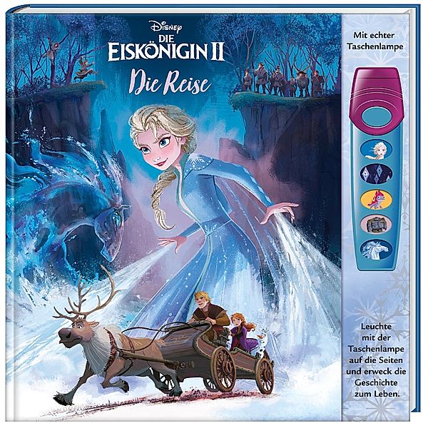 Disney Die Eiskönigin 2 - Die Reise, m. Taschenlampe