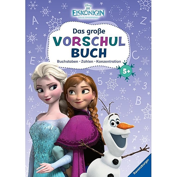Disney Die Eiskönigin: Das große Vorschulbuch