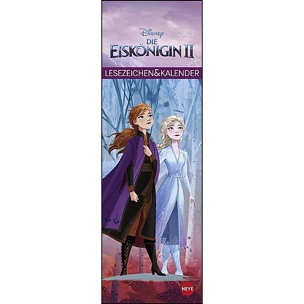 Disney Die Eiskönigin II, Lesezeichen & Kalender 2021
