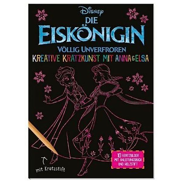 Disney Die Eiskönigin: Kreative Kratzkunst mit Anna und Elsa