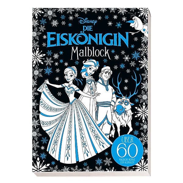 Disney Die Eiskönigin: Malblock: über 60 magische Motive zum Ausmalen, Panini