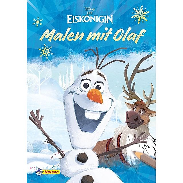 Disney Die Eiskönigin: Malen mit Olaf Buch jetzt online bei Weltbild.at  bestellen