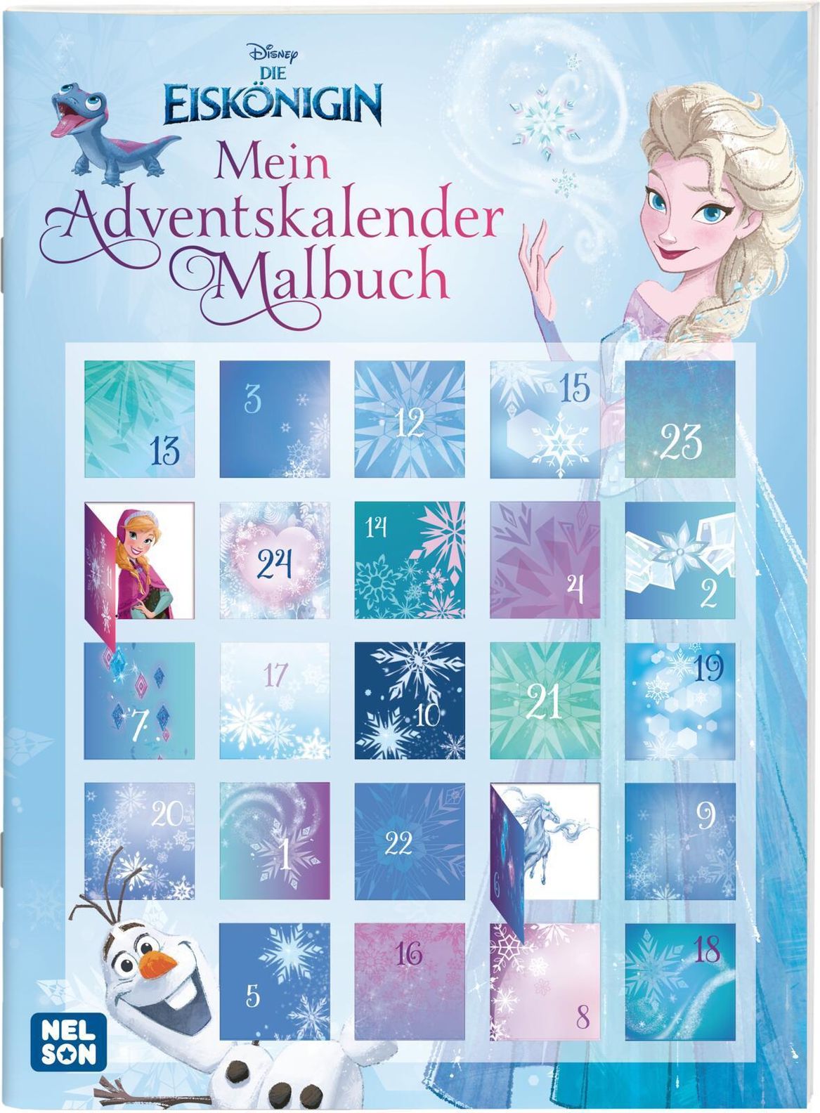 Disney Die Eiskönigin: Mein Adventskalender-Malbuch Buch jetzt online bei  Weltbild.at bestellen