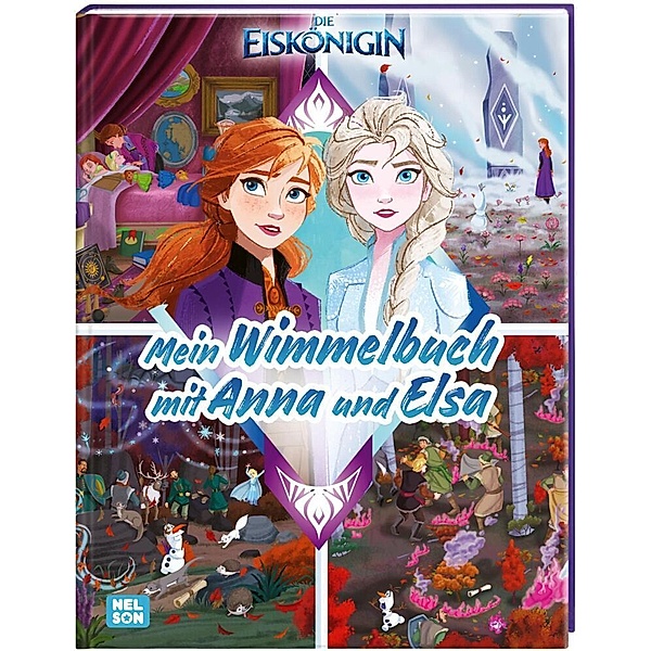 Disney Die Eiskönigin: Mein Wimmelbuch mit Anna und Elsa, Walt Disney