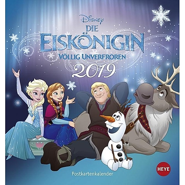 Disney Die Eiskönigin Postkartenkalender  2019