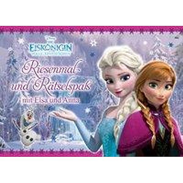 Disney Die Eiskönigin: Riesenmal- und Rätselspaß