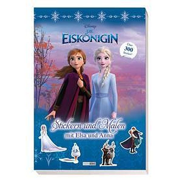 Disney Die Eiskönigin: Stickern und Malen mit Elsa und Anna Buch