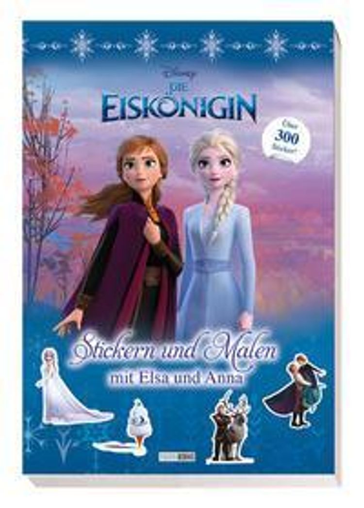 Disney Die Eiskönigin: Stickern und Malen mit Elsa und Anna Buch