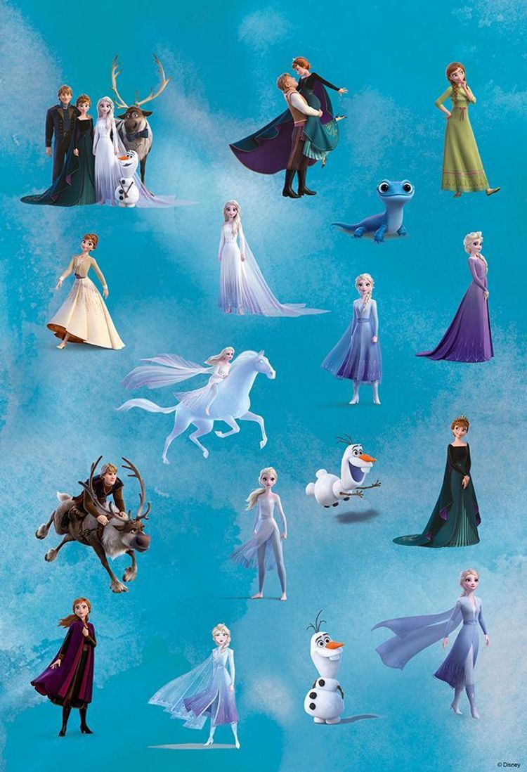 Disney Die Eiskönigin: Stickern und Malen mit Elsa und Anna | Weltbild.ch