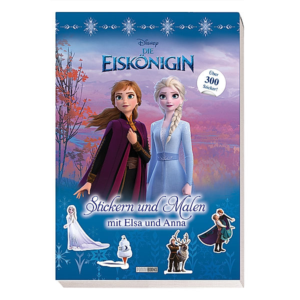 Disney Die Eiskönigin: Stickern und Malen mit Elsa und Anna, Panini