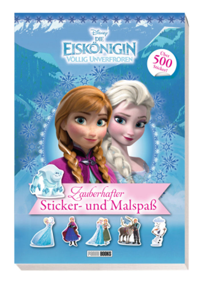 Disney Die Eiskönigin Völlig unverfroren: Zauberhafter Sticker- und Malspaß  Buch