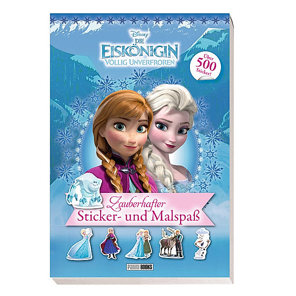 Disney Die Eiskönigin Völlig unverfroren: Zauberhafter Sticker- und Malspass, Panini