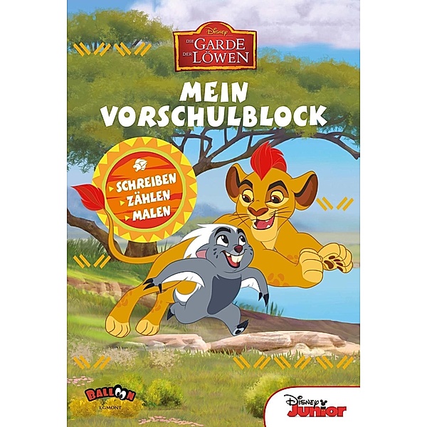 Disney Die Garde der Löwen - Mein Vorschulblock, Walt Disney