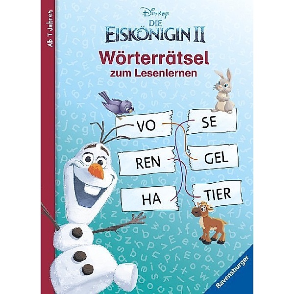 Disney / Disney Die Eiskönigin 2: Wörterrätsel zum Lesenlernen; ., Anne Johannsen