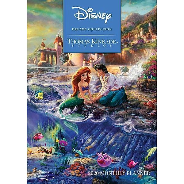 Disney Dreams Collection 2020 Monthly Pocket Planner, Thomas Kinkade