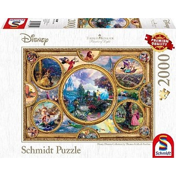 SCHMIDT SPIELE Disney Dreams Collection (Puzzle), Thomas Kinkade