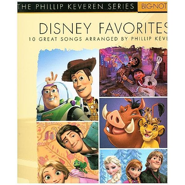 Disney Favorites (Big-Note Piano Book), Walt Disney