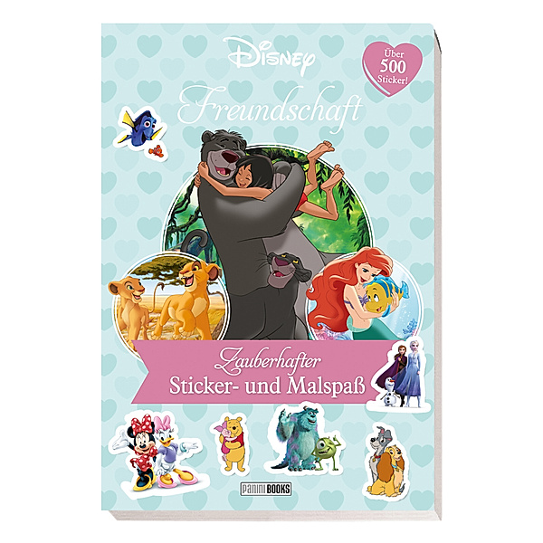 Disney Freundschaft: Zauberhafter Sticker- und Malspass, Panini