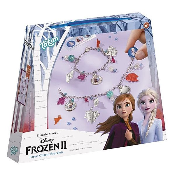 Totum Disney Frozen Die Eiskönigin 2 Bettelarmbänder Bastelset