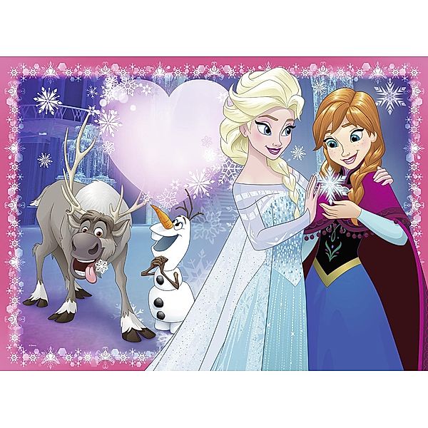 Disney Frozen: Geschwisterliebe. Puzzle 200 Teile XXL
